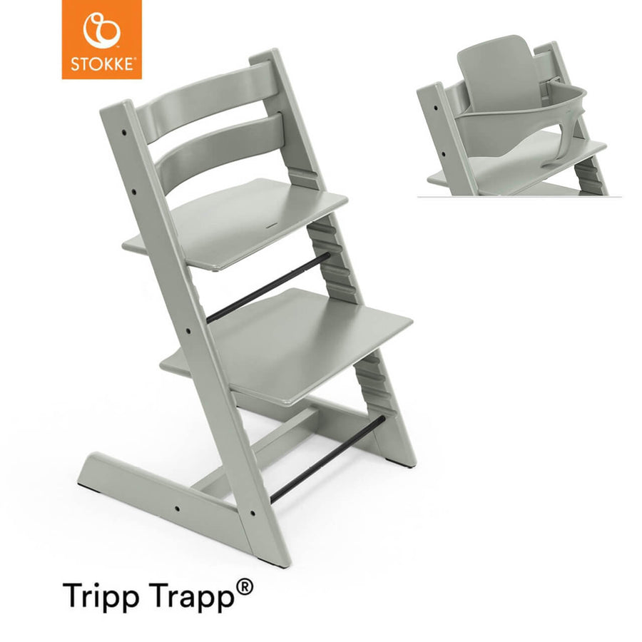 Stokke Tripp Trapp Highchair - Glacier Green-Highchairs-With Baby Set- | Natural Baby Shower