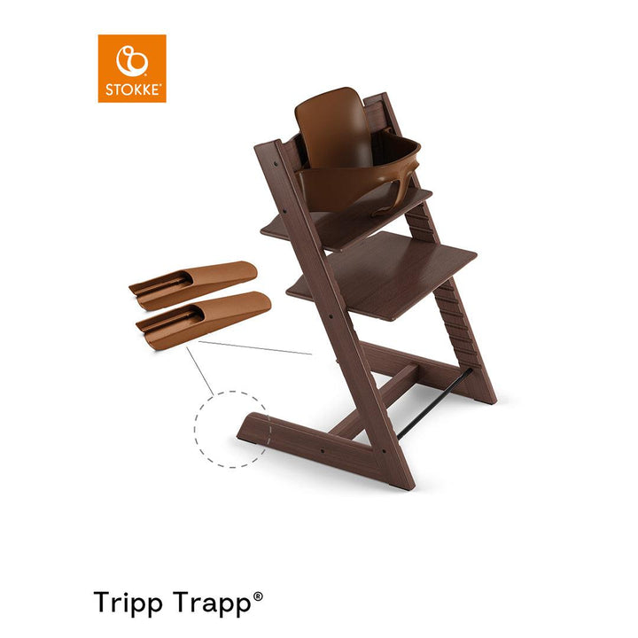 Stokke Tripp Trapp Baby Set 2 - Warm Oak Brown-Highchair Accessories-Warm Oak Brown- | Natural Baby Shower