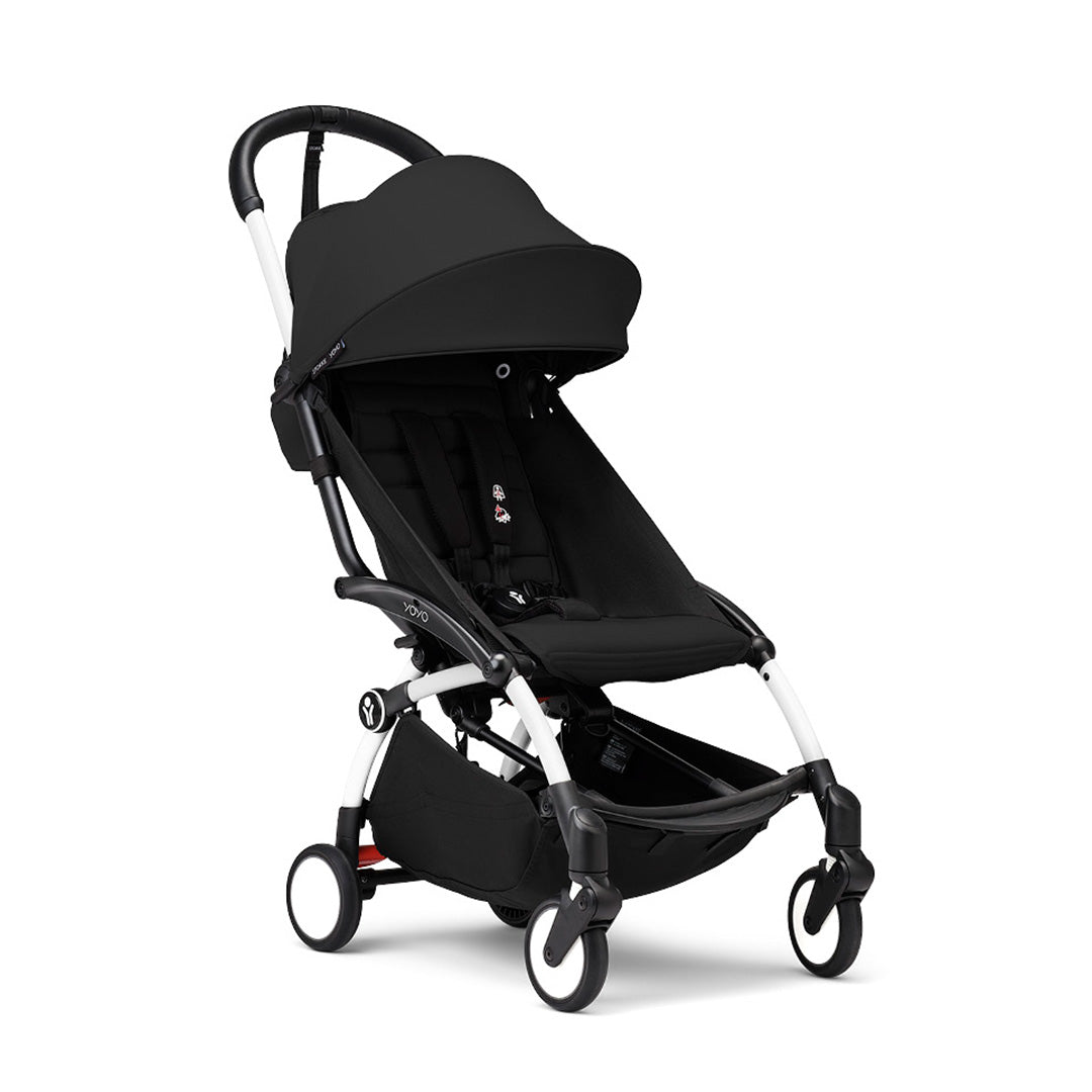 Stokke YOYO3 Stroller from 6 Months-Strollers-Black-White | Natural Baby Shower