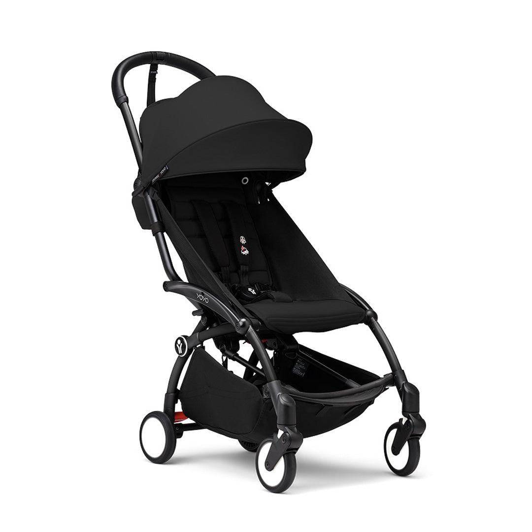 Stokke YOYO3 Stroller from 6 Months-Strollers-Black-Black | Natural Baby Shower