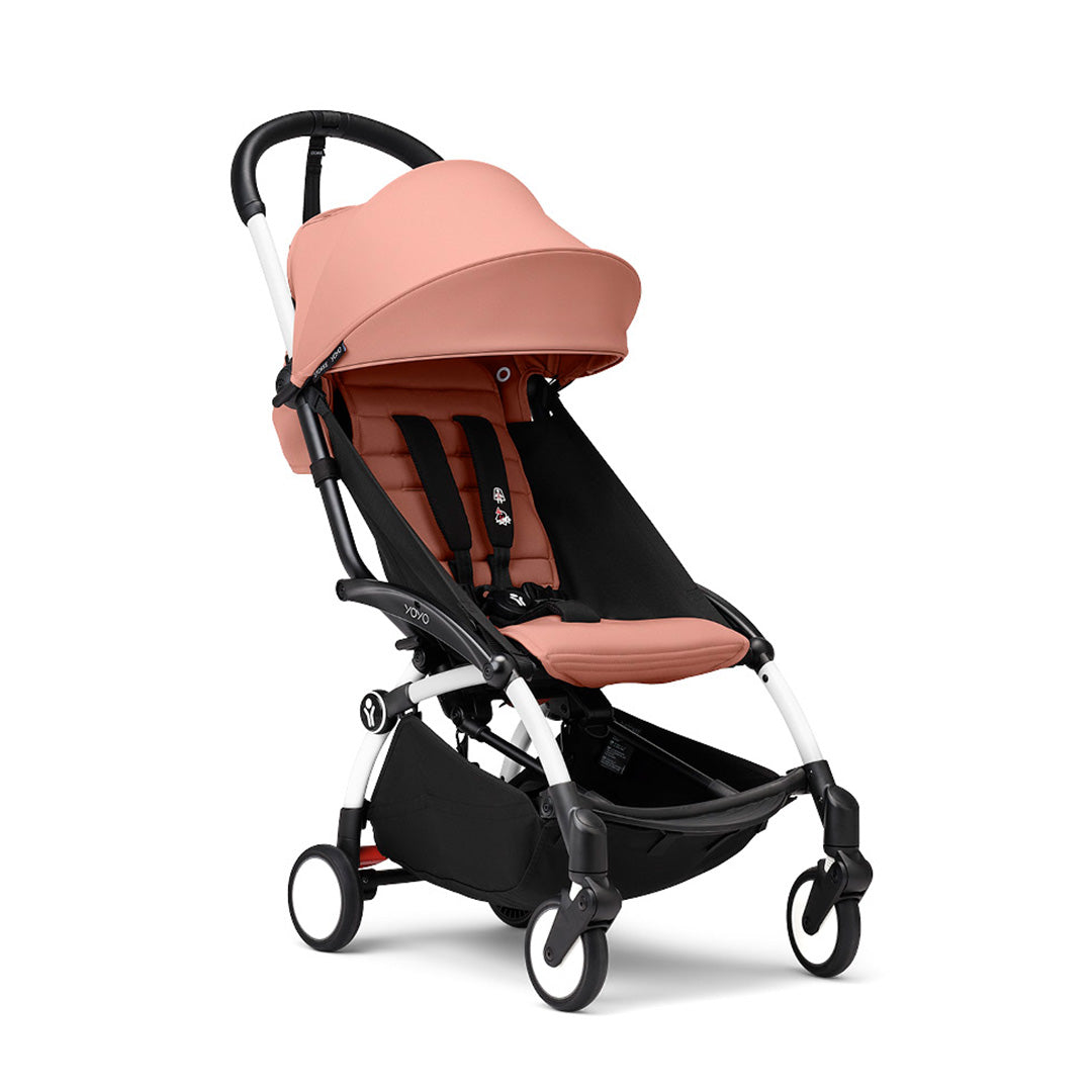 Stokke YOYO3 Stroller from 6 Months-Strollers-Ginger-White | Natural Baby Shower