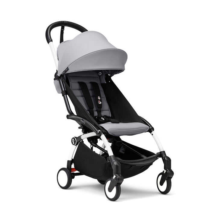 Stokke YOYO3 Stroller from 6 Months-Strollers-Stone-White | Natural Baby Shower