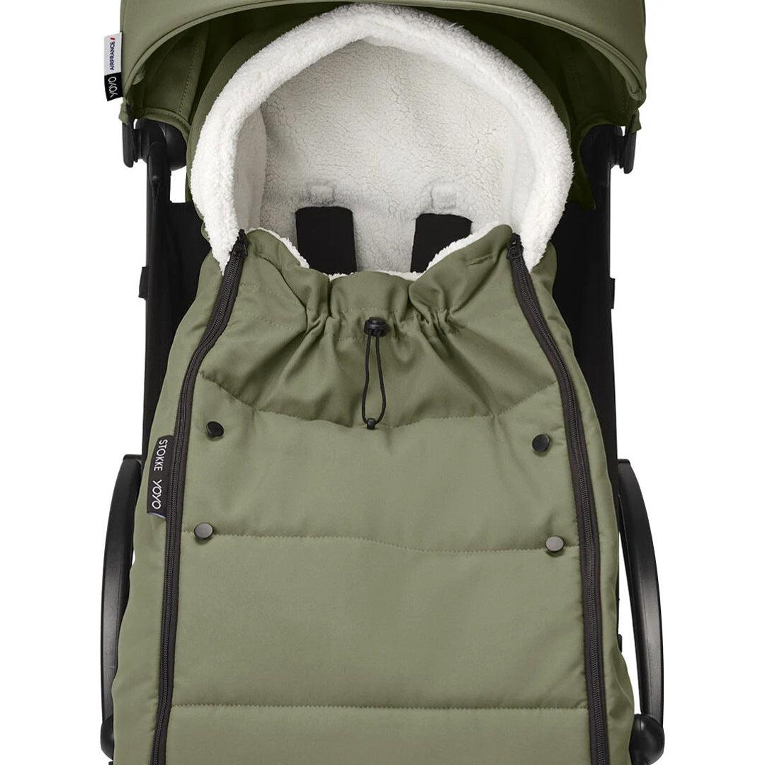 Stokke YOYO Footmuff - Olive-Footmuffs-Olive- | Natural Baby Shower