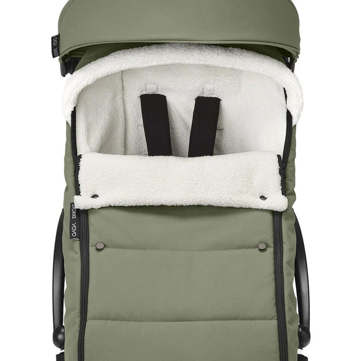 Stokke YOYO Footmuff - Olive-Footmuffs-Olive- | Natural Baby Shower