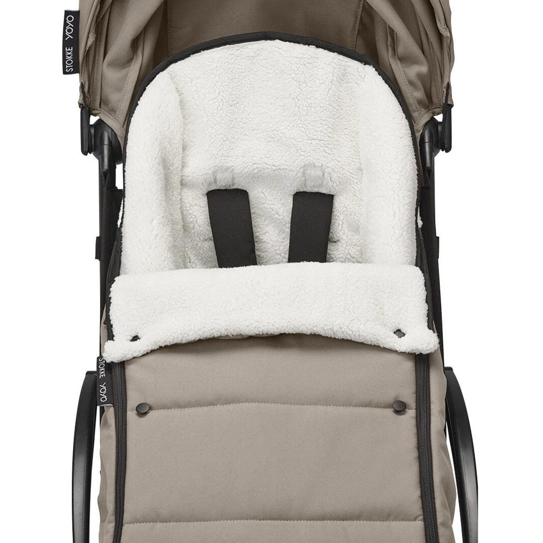 Stokke YOYO Footmuff - Taupe-Footmuffs-Taupe- | Natural Baby Shower