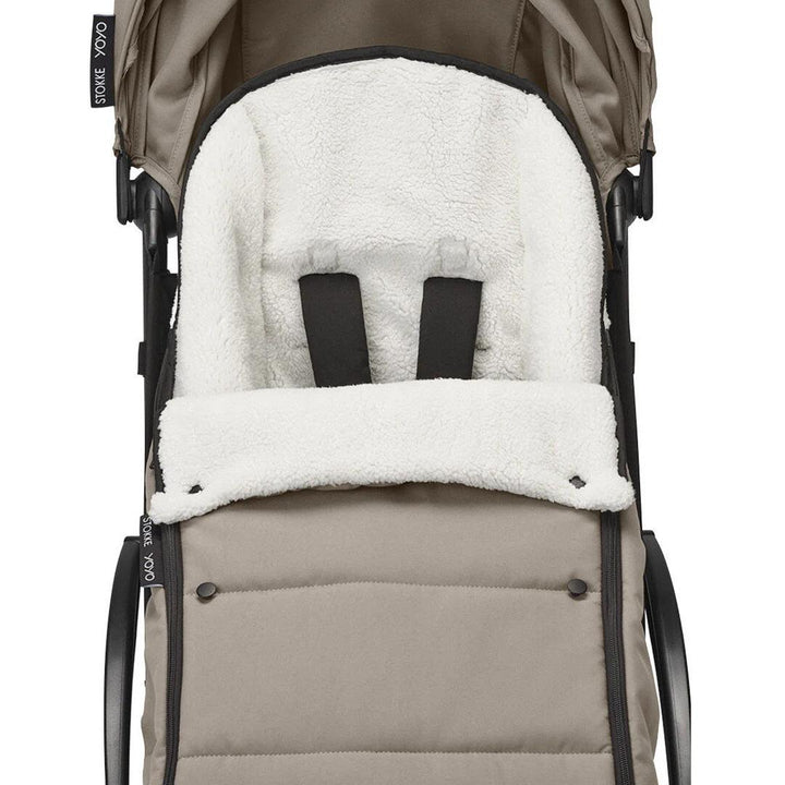 Stokke YOYO Footmuff - Taupe-Footmuffs-Taupe- | Natural Baby Shower