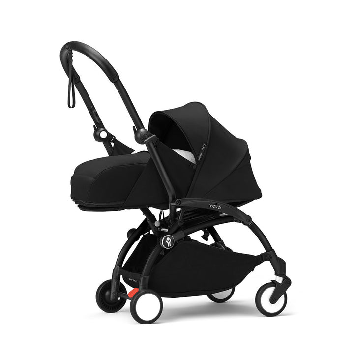 Stokke YOYO3 stroller with newborn pack-Stroller Bundles-Black-Black | Natural Baby Shower