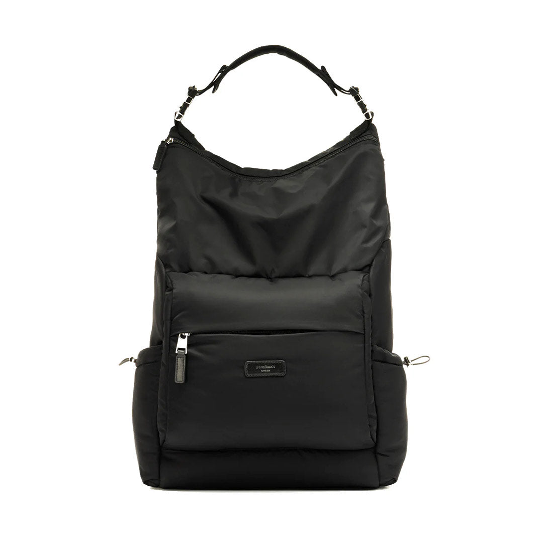 Storksak Eco Skye Backpack - Black-Changing Bags-Black-30L | Natural Baby Shower