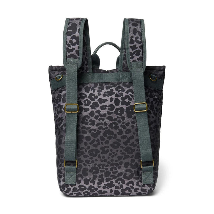 Studio Noos Antra Leopard Puffy Adult Backpack - Dark Grey-Changing Bags-Dark Grey- | Natural Baby Shower