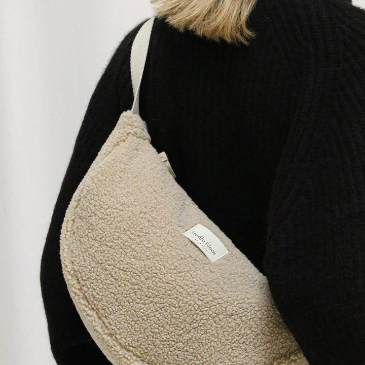 Studio Noos Teddy Adult Fanny Pack - Ecru-Changing Bags-Ecru- | Natural Baby Shower