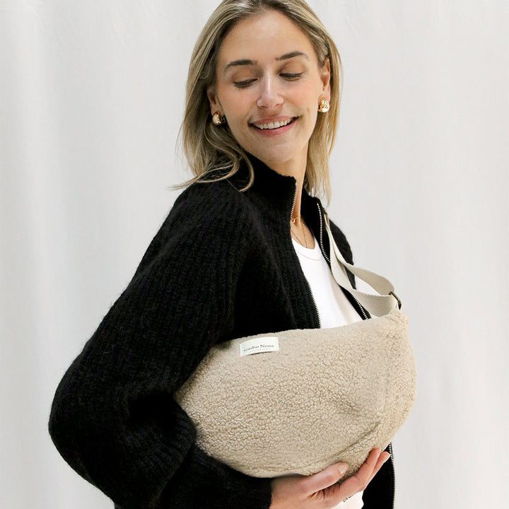 Studio Noos Teddy Adult Fanny Pack - Ecru-Changing Bags-Ecru- | Natural Baby Shower