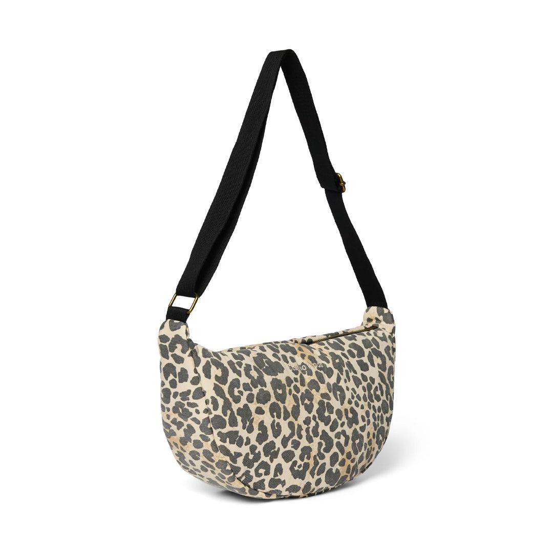 Studio Noos Soft Cotton Adult Fanny Pack - Leopard Print-Changing Bags-Leopard Print-39 x 20 x 11cm | Natural Baby Shower