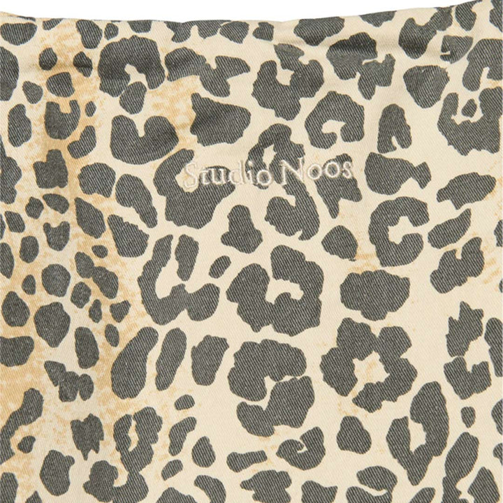 Studio Noos Soft Cotton Leopard Mom Bag - Leopard Print-Changing Bags-Leopard Print-58cm X 42cm | Natural Baby Shower