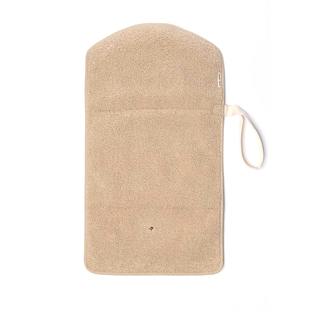 Studio Noos Teddy Changing Mat - Ecru-Travel Changing Mats-Ecru- | Natural Baby Shower