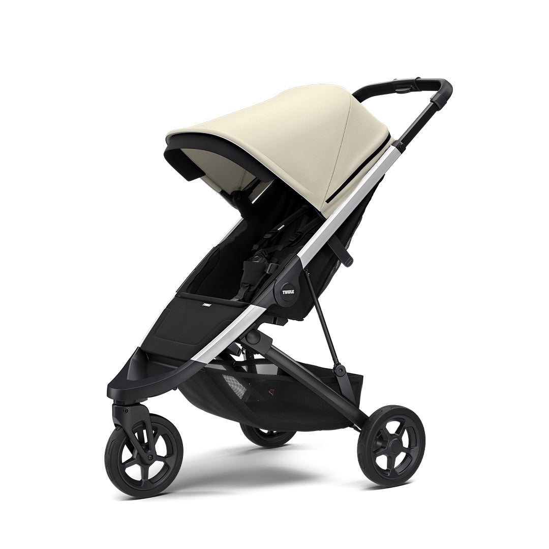 Thule Spring City Complete Pushchair - Soft Beige-Strollers-Aluminium- | Natural Baby Shower