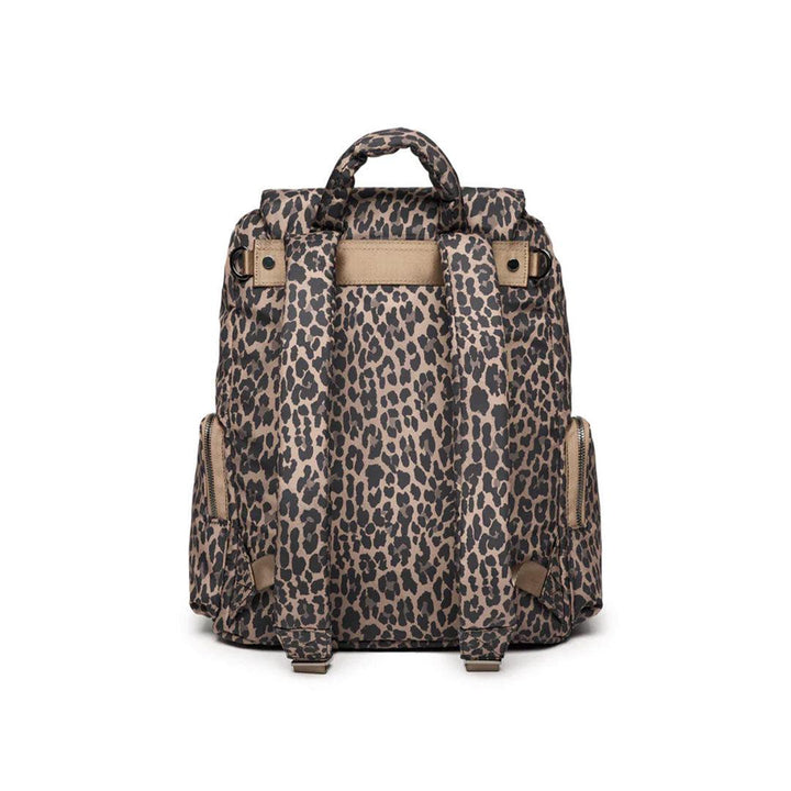 Tiba + Marl Alto Changing Backpack - Tonal Brown Leopard-Changing Bags-Tonal Brown Leopard- | Natural Baby Shower