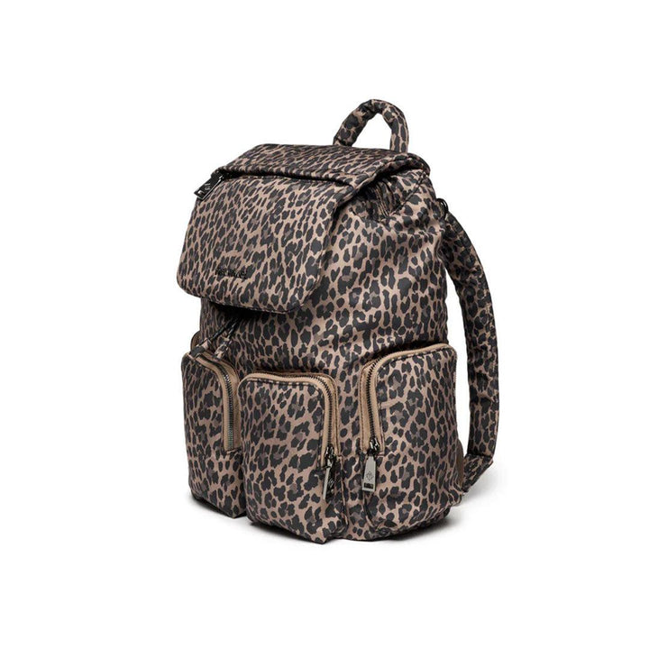 Tiba + Marl Alto Changing Backpack - Tonal Brown Leopard-Changing Bags-Tonal Brown Leopard- | Natural Baby Shower