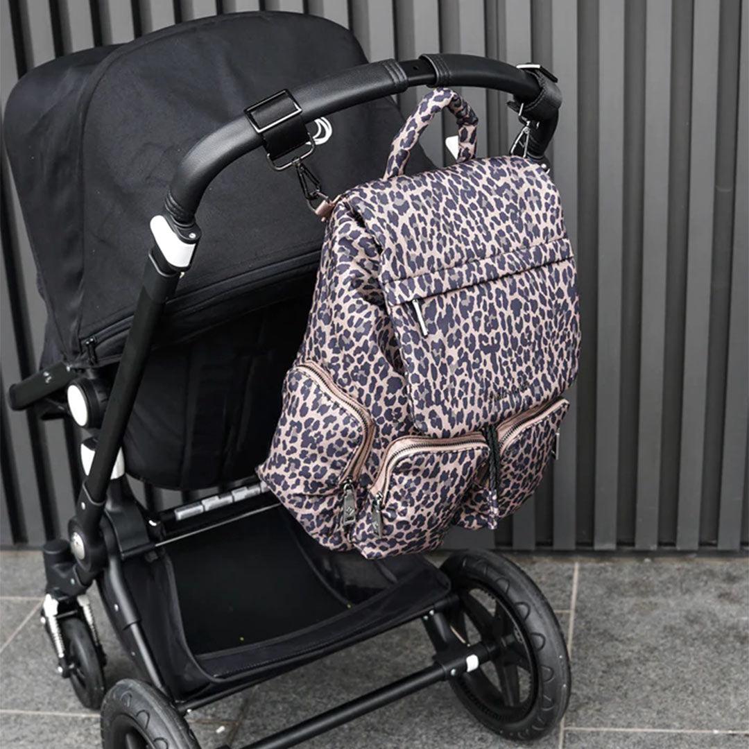 Tiba + Marl Alto Changing Backpack - Tonal Brown Leopard-Changing Bags-Tonal Brown Leopard- | Natural Baby Shower