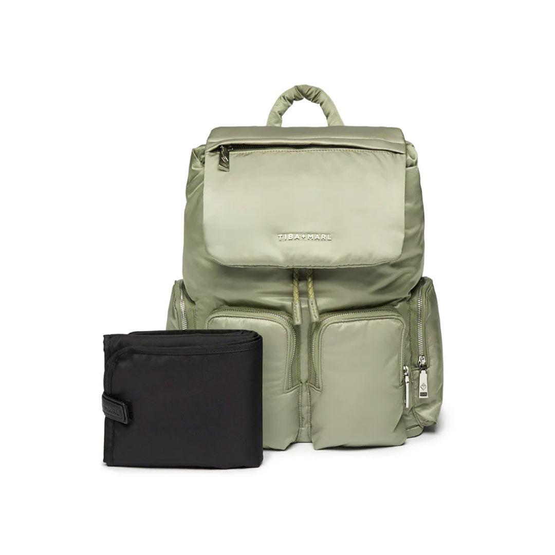 Tiba + Marl Alto Changing Backpack - Sage-Changing Bags-Sage- | Natural Baby Shower