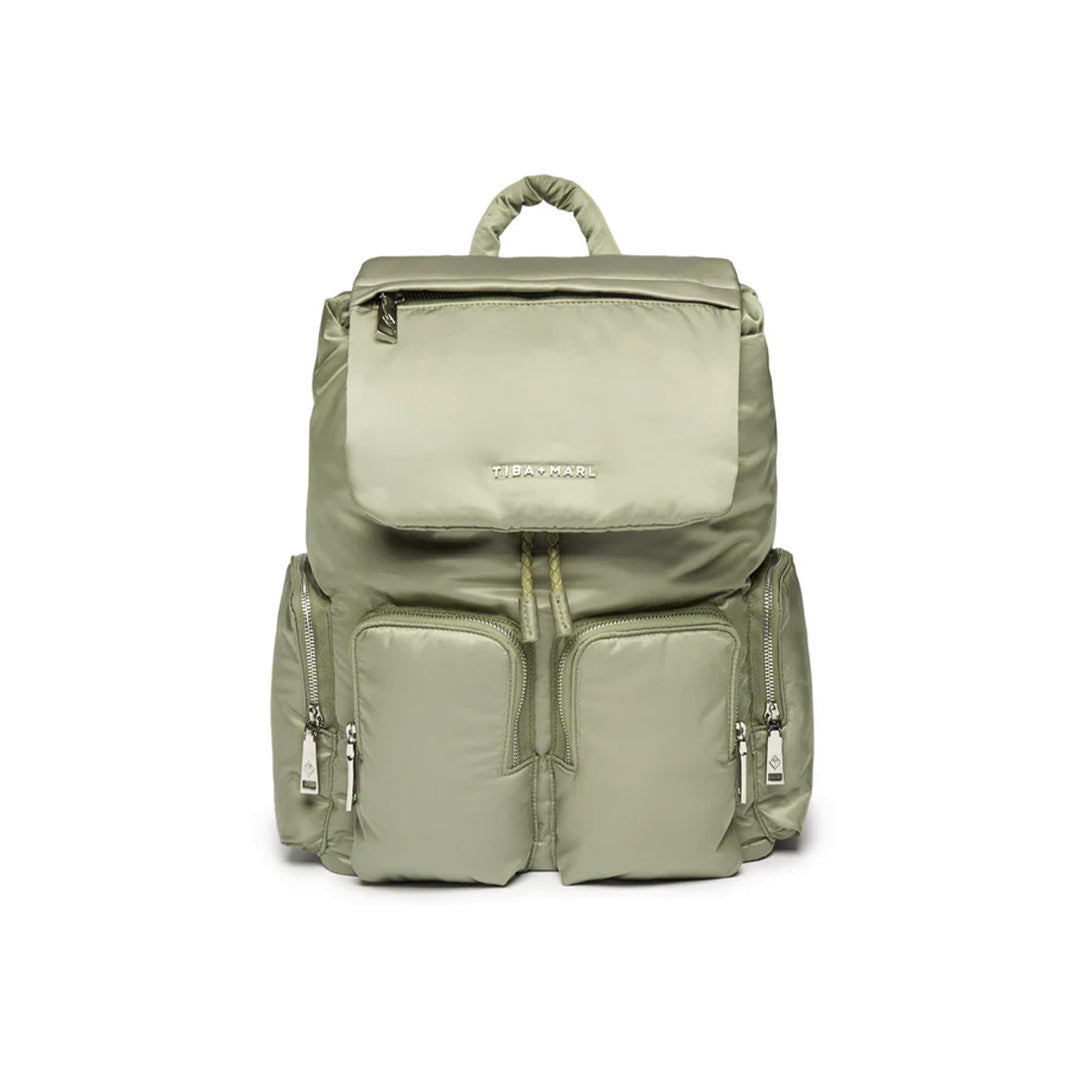 Tiba + Marl Alto Changing Backpack - Sage-Changing Bags-Sage- | Natural Baby Shower