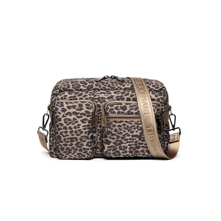 Tiba + Marl Axel Buggy Organiser / Changing Bag - Tonal Brown Leopard-Stroller Organisers-Tonal Brown Leopard- | Natural Baby Shower