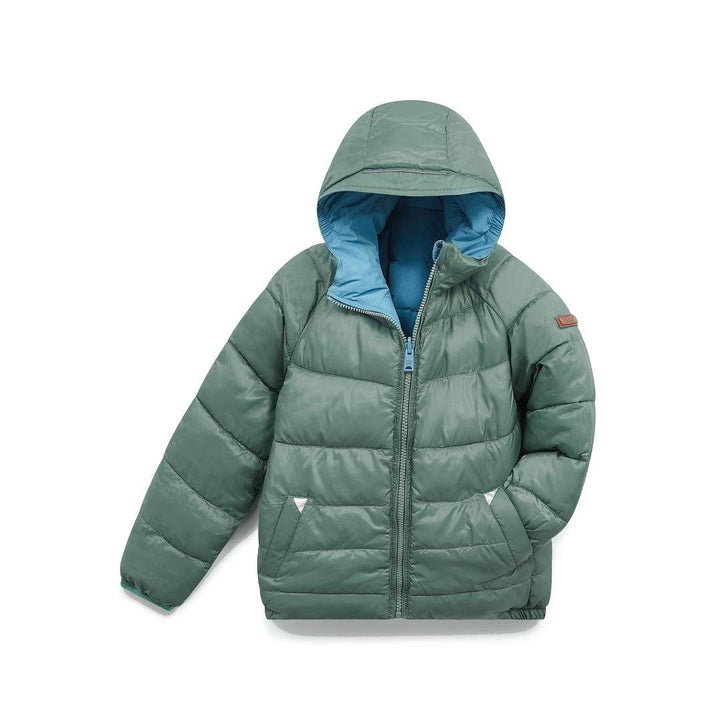 TOASTIE Eco-Reversible Puffer - Cloud Blue - Fern-Coats-Cloud Blue/Fern-1-2y | Natural Baby Shower