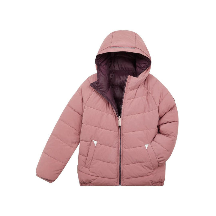 TOASTIE Eco-Reversible Puffer - Damask Pink - Black Cherry-Coats-Damask Pink/Black Cherry-1-2y | Natural Baby Shower