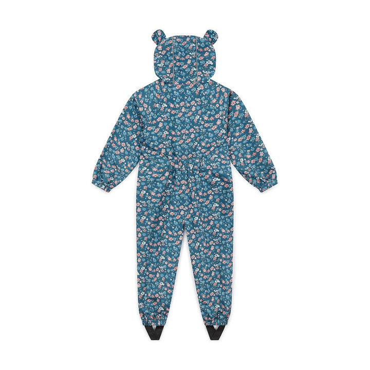 TOASTIE Packable Waterproof Puddlesuit - Navy Floral-Rainsuits + Sets-Navy Floral-12-18m | Natural Baby Shower