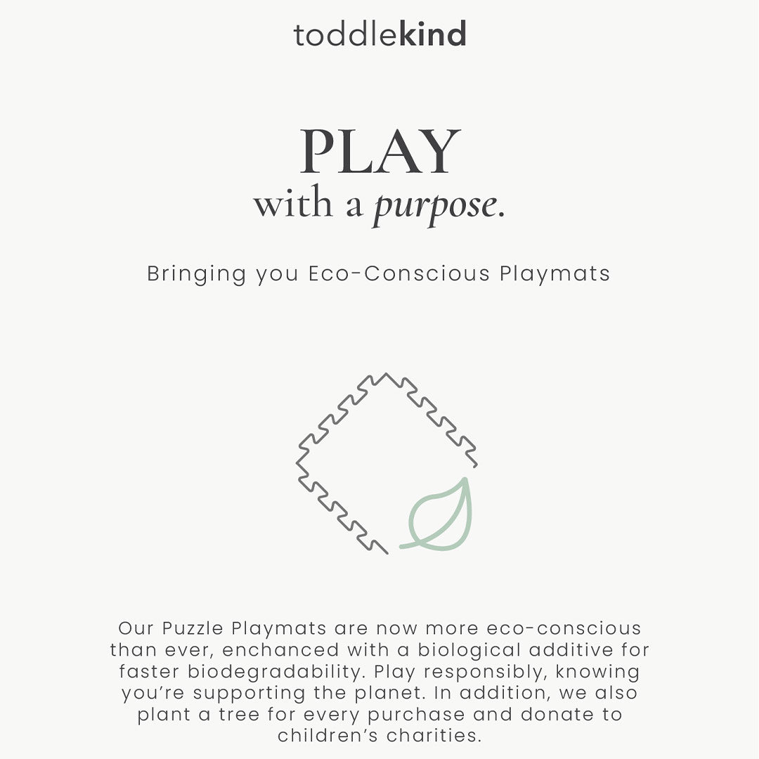 Toddlekind Prettier Puzzle Playmat - Wild Dune-Play Mats-Wild Dune- | Natural Baby Shower