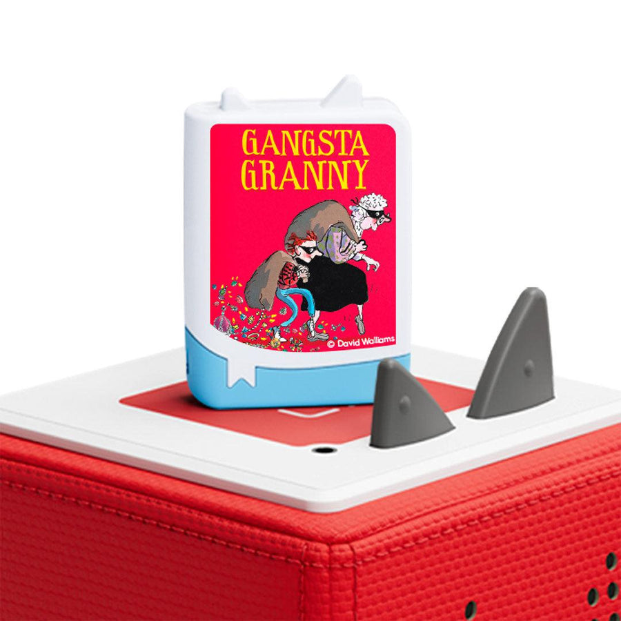 Tonies Book Pocket: David Walliams - Gangsta Granny-Audio Player Cards + Characters- | Natural Baby Shower