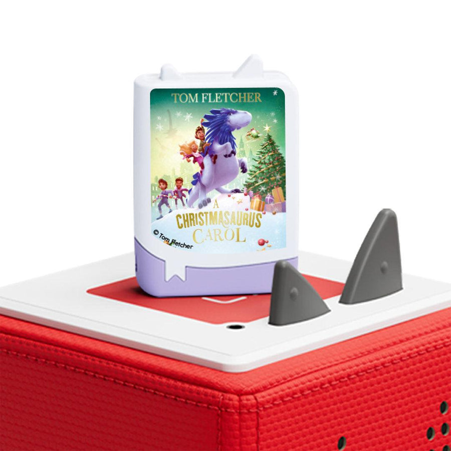 Tonies Book Pocket: Tom Fletcher A Christmasaurus Carol-Audio Player Cards + Characters- | Natural Baby Shower