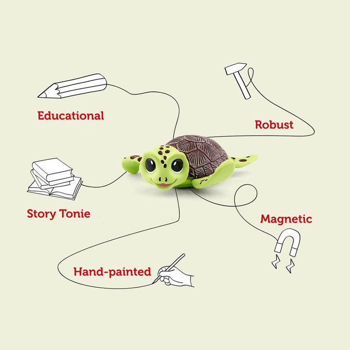 Tonies Conservation Crew - Sea Turtle-Audio Player Cards + Characters- | Natural Baby Shower