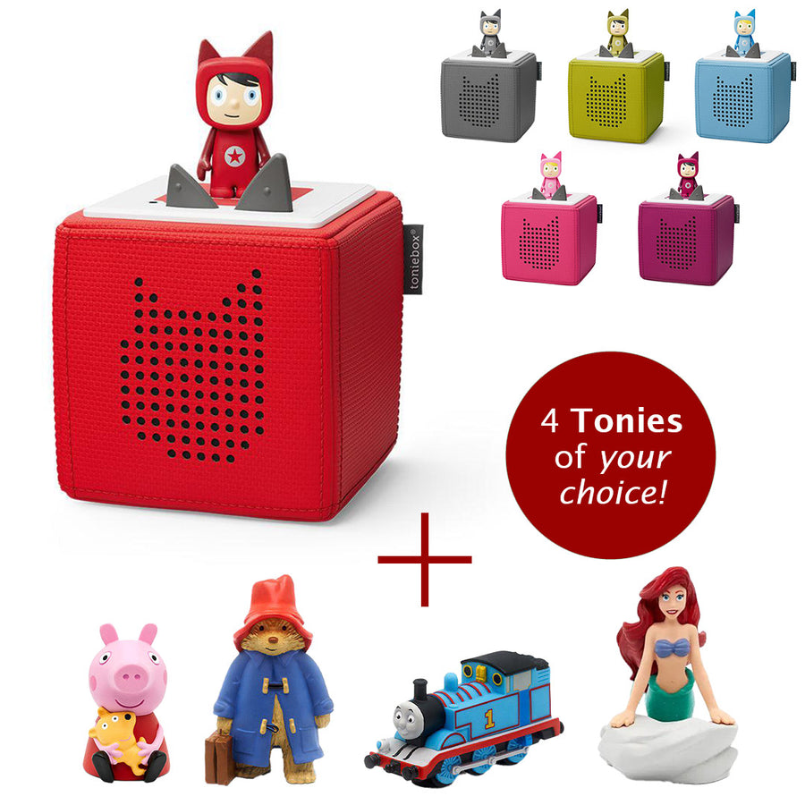 Tonies Starter Bundle | Build your Own-Audio Players- | Natural Baby Shower