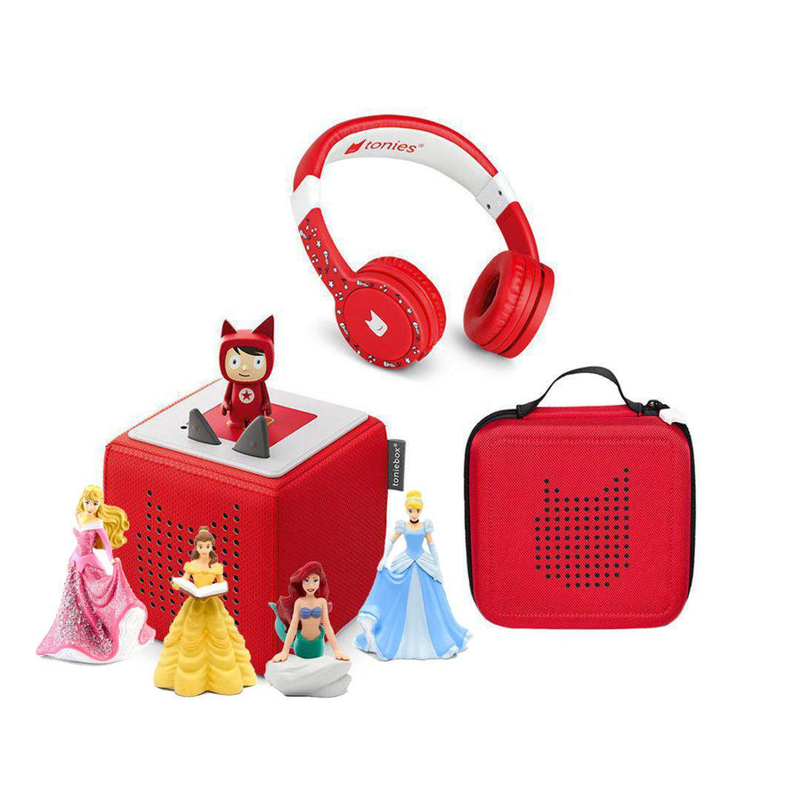 Tonies Ultimate Bundle - Disney Princess Classics-Audio Players-Red- | Natural Baby Shower