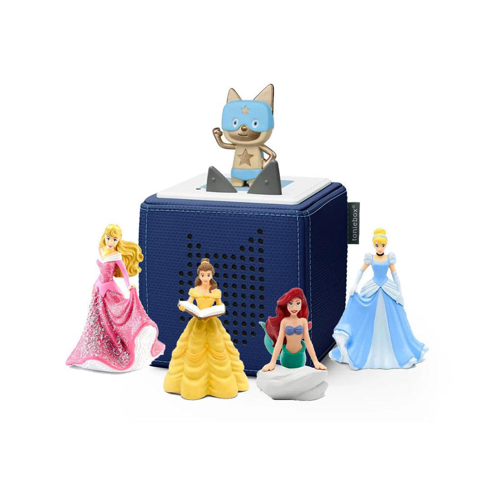 Tonies Starter Bundle - Disney Princess Classics-Audio Players-Navy Blue- | Natural Baby Shower