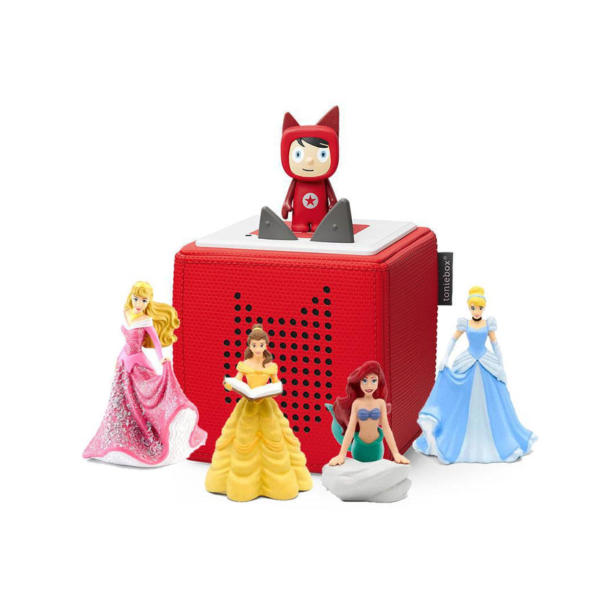 Tonies Starter Bundle - Disney Princess Classics-Audio Players-Red- | Natural Baby Shower