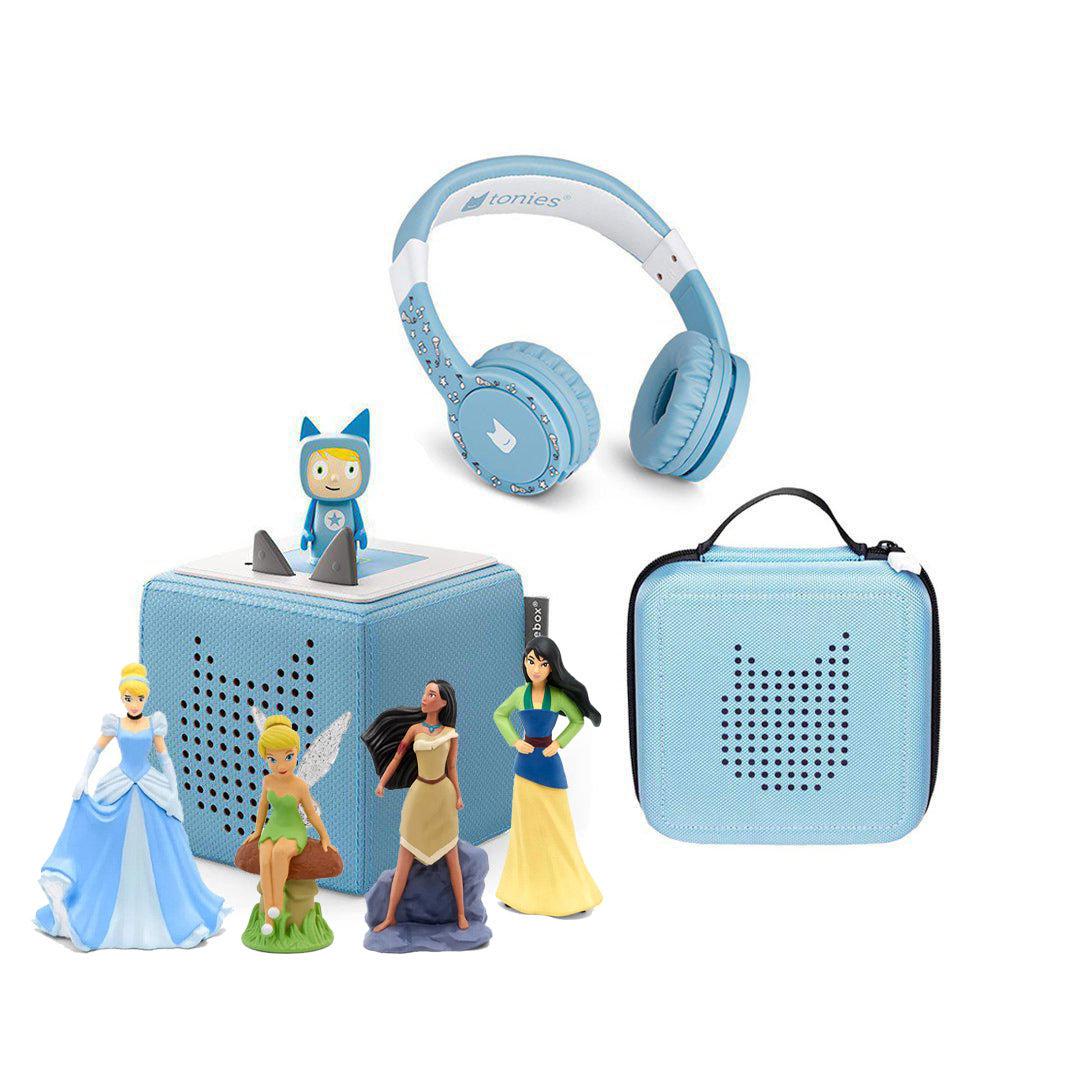 Tonies Ultimate Bundle - Disney Princess Favourites-Audio Players-Light Blue- | Natural Baby Shower