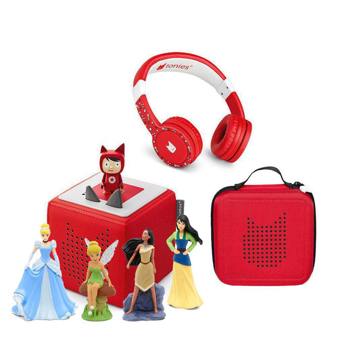 Tonies Ultimate Bundle - Disney Princess Favourites-Audio Players-Red- | Natural Baby Shower