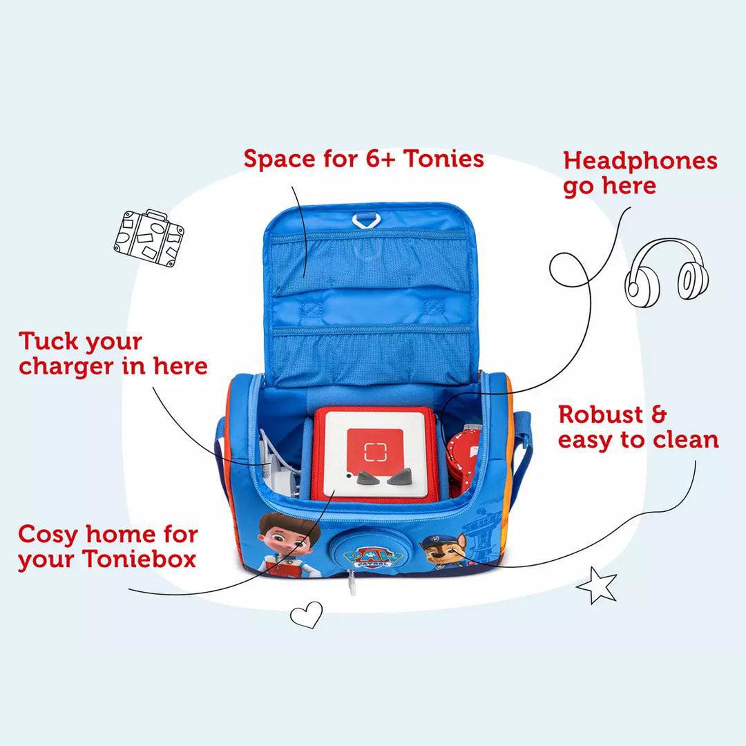 Tonies Listen and Play Bag - PAW Patrol-Audio Player Accessories-Multicoloured-One Size | Natural Baby Shower