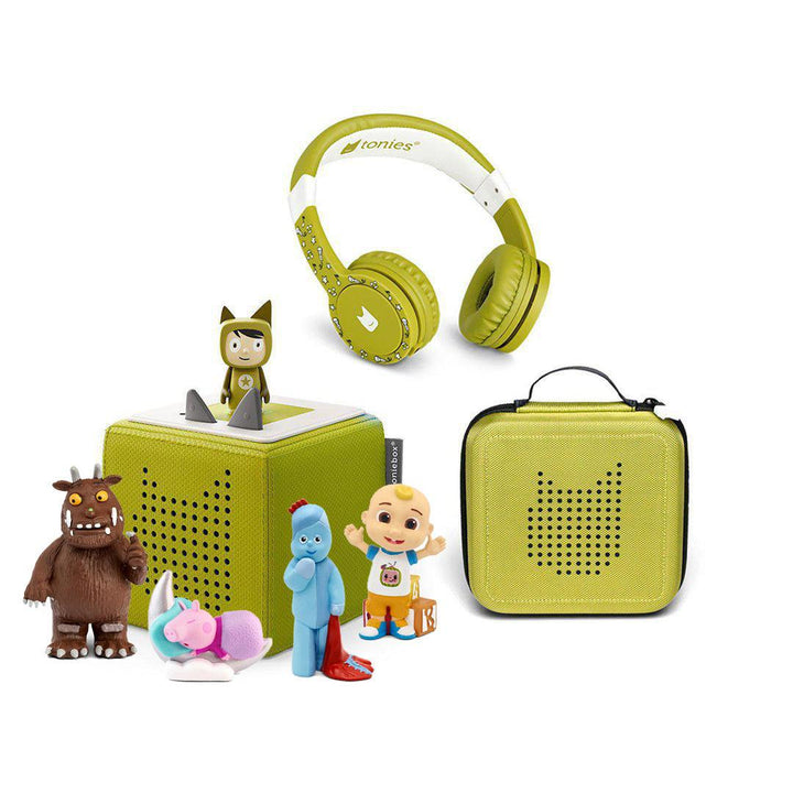 Tonies Ultimate Bundle - Nursery Fun-Audio Players-Green- | Natural Baby Shower