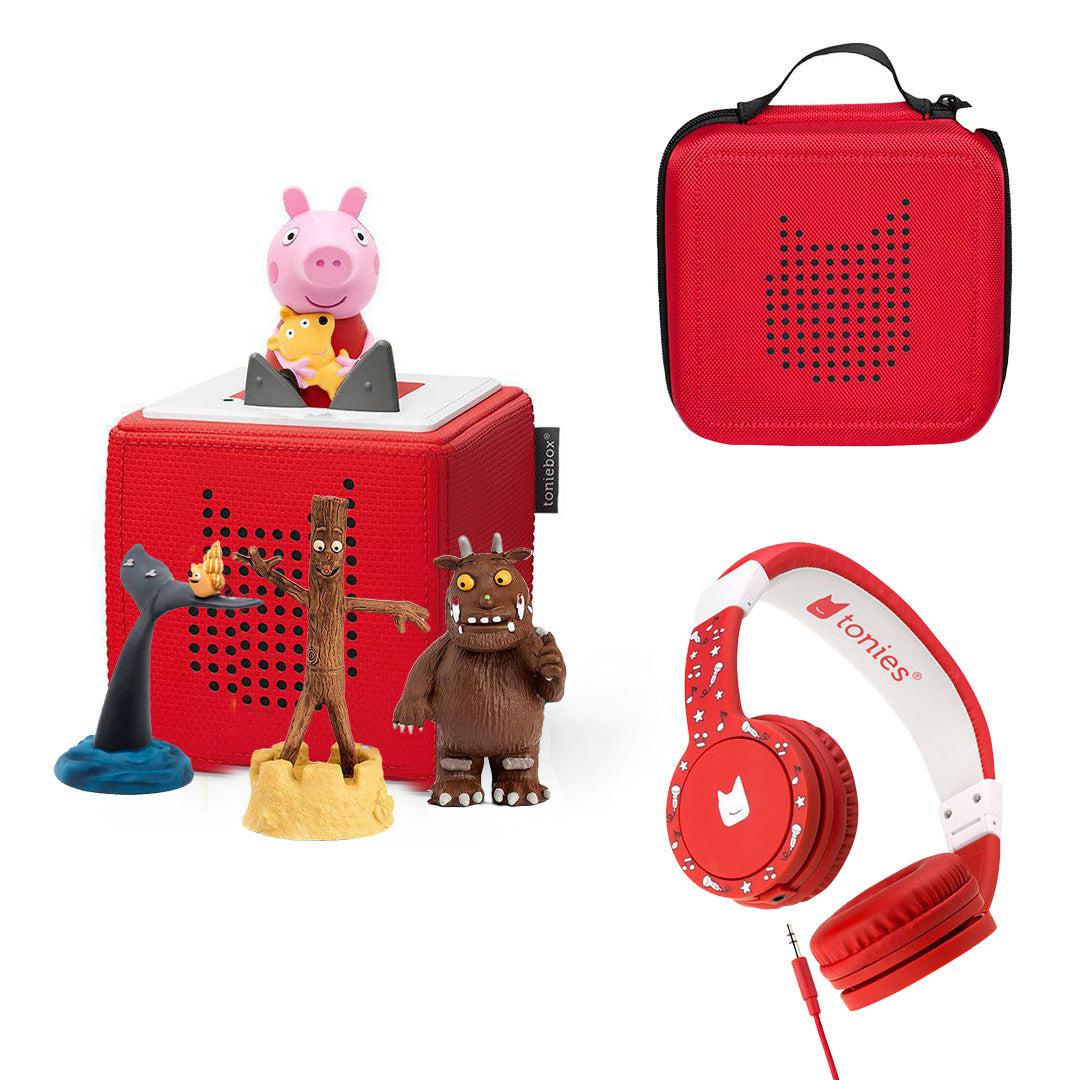 Tonies Peppa Pig + Julia Donaldson Bundle - Red-Audio Players-Red- | Natural Baby Shower