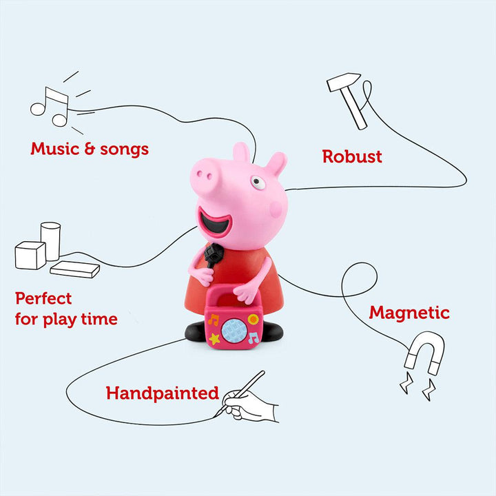 Tonies - Peppa Pig - My First Album-Audio Player Cards + Characters- | Natural Baby Shower