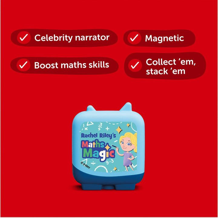 Tonies - Rachel Riley's Maths Magic - Clever Pocket Tonie-Audio Player Cards + Characters- | Natural Baby Shower