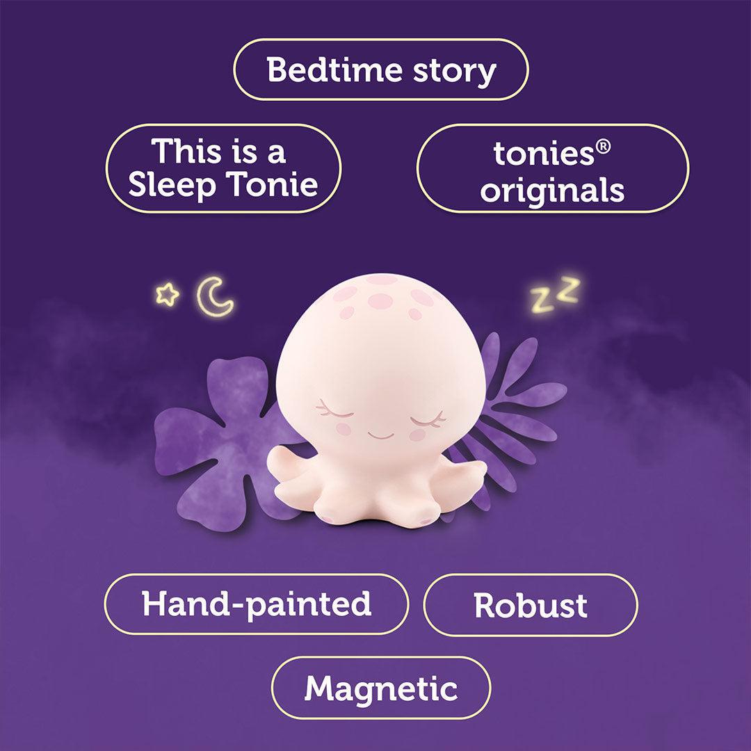 Tonies Sleepy Octopus: Bedtime Story from the Ocean-Audio Player Cards + Characters- | Natural Baby Shower