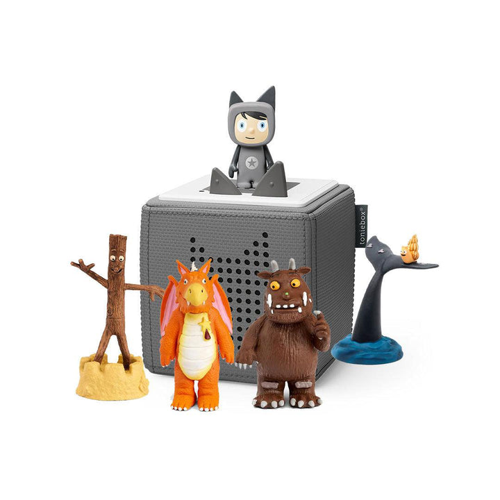 Tonies Starter Bundle - Julia Donaldson | 4 Characters-Audio Players-Grey- | Natural Baby Shower