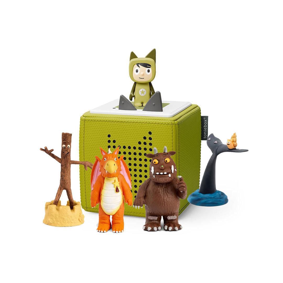 Tonies Starter Bundle - Julia Donaldson | 4 Characters-Audio Players-Green- | Natural Baby Shower