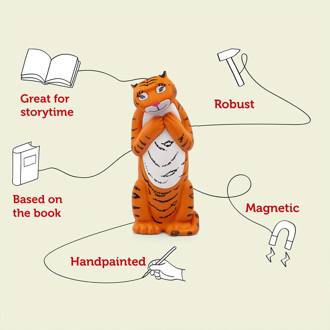 Tonies The Tiger Who Came To Tea And Other Stories-Audio Player Cards + Characters- | Natural Baby Shower