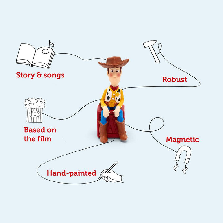 Tonies Disney - Toy Story: Woody-Audio Player Cards + Characters- | Natural Baby Shower