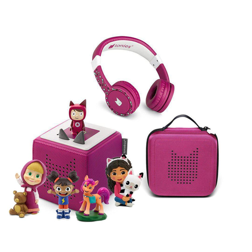 Tonies Ultimate Bundle - TV Friends-Audio Players-Purple- | Natural Baby Shower