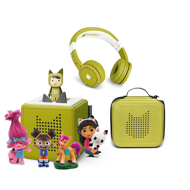 Tonies Ultimate Bundle - TV Friends-Audio Players-Green- | Natural Baby Shower